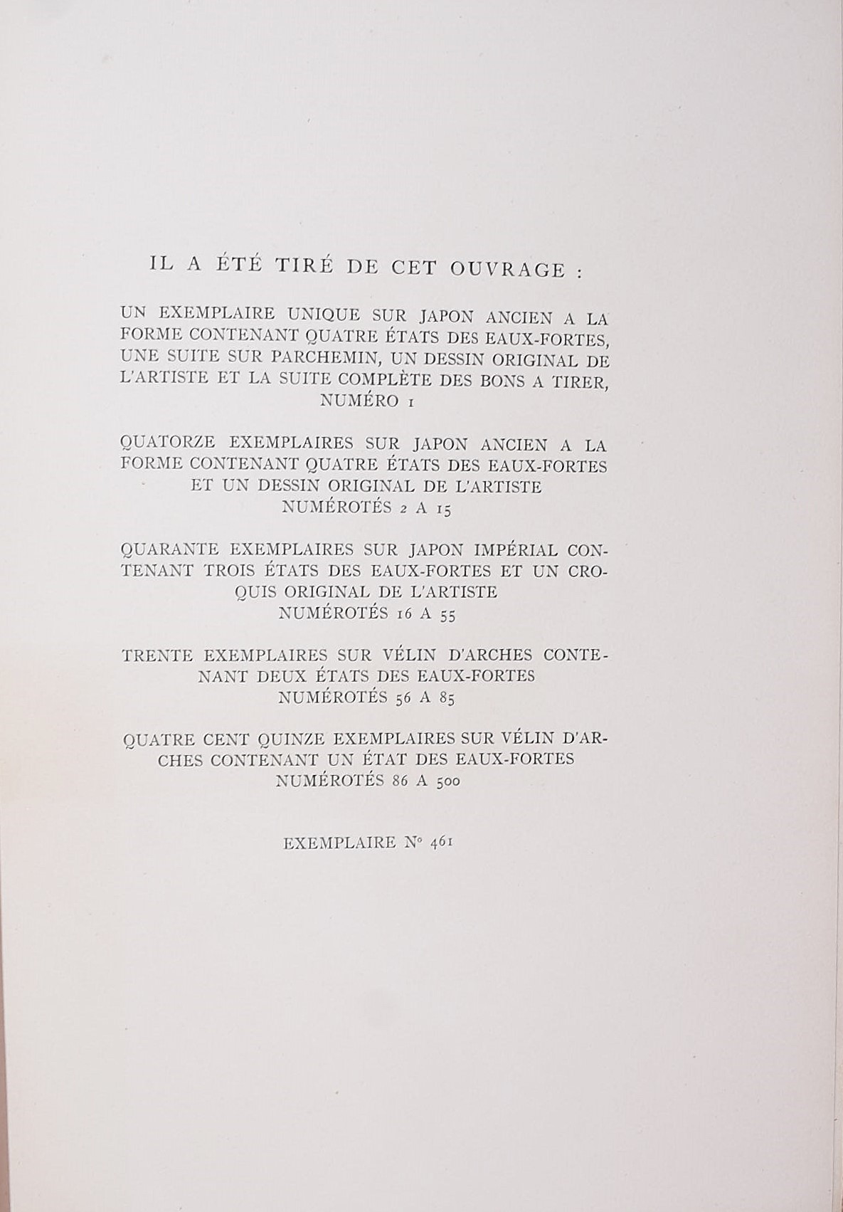 [Firma Lobel-Riche] de Balzac, Honoré: La fille aux yeux d'or, 1923 n. 461/500