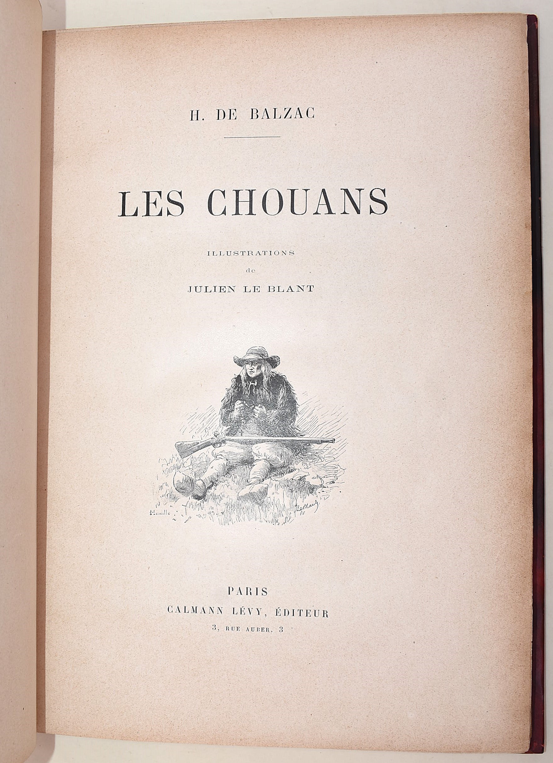 Honoré de Balzac, Les Chouans, illustrazioni di Julien Le Blant