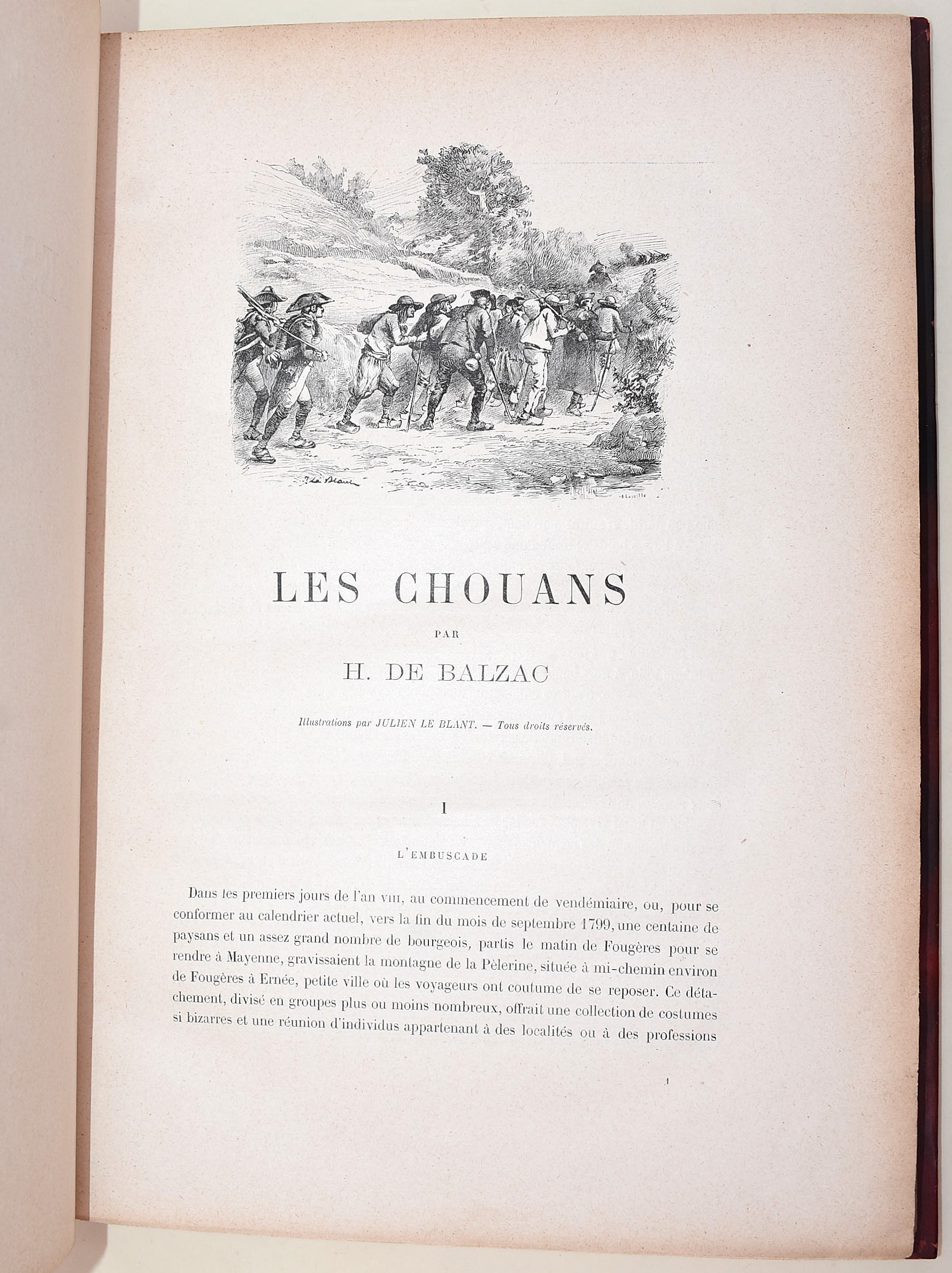 Honoré de Balzac, Les Chouans, illustrazioni di Julien Le Blant