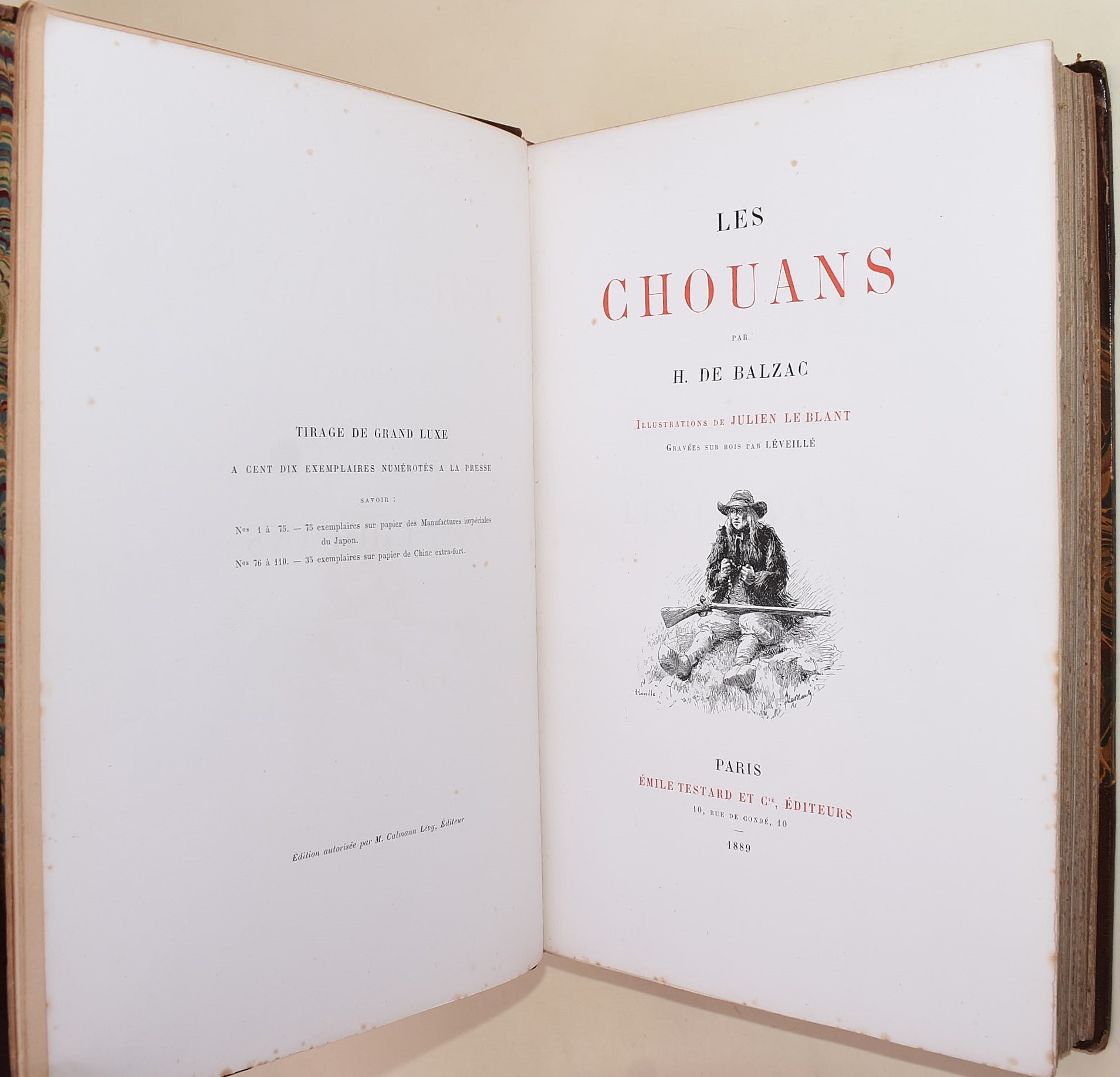de Balzac, Honoré: Les Chouans, 1889-1890