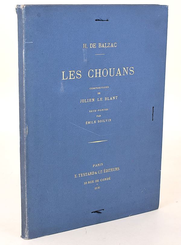 de Balzac, Honoré: Les Chouans, 1890