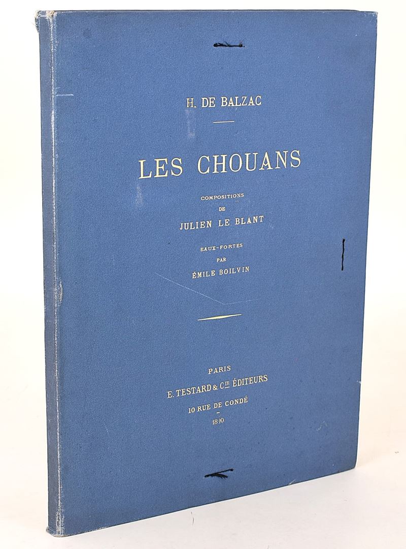Honoré de Balzac, Les Chouans (edizione illustrata), 1890
