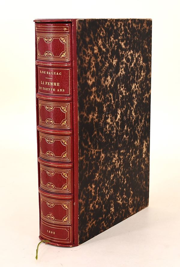 [Legatura - Canape.R.O.] de Balzac, Honoré: Le femme de trente ans, 1902 - Ad Personam