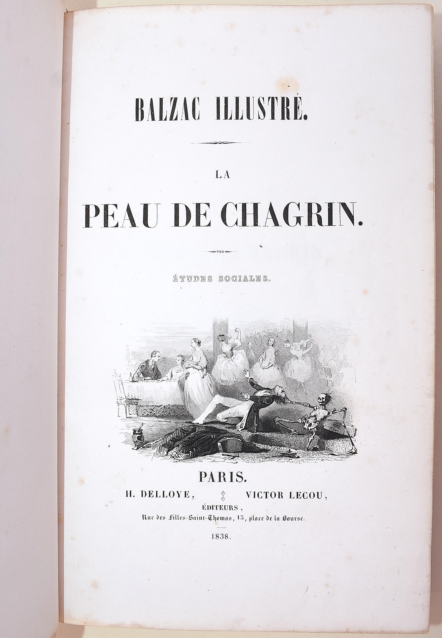 de Balzac, Honoré: La Peau de Chagrin, 1838