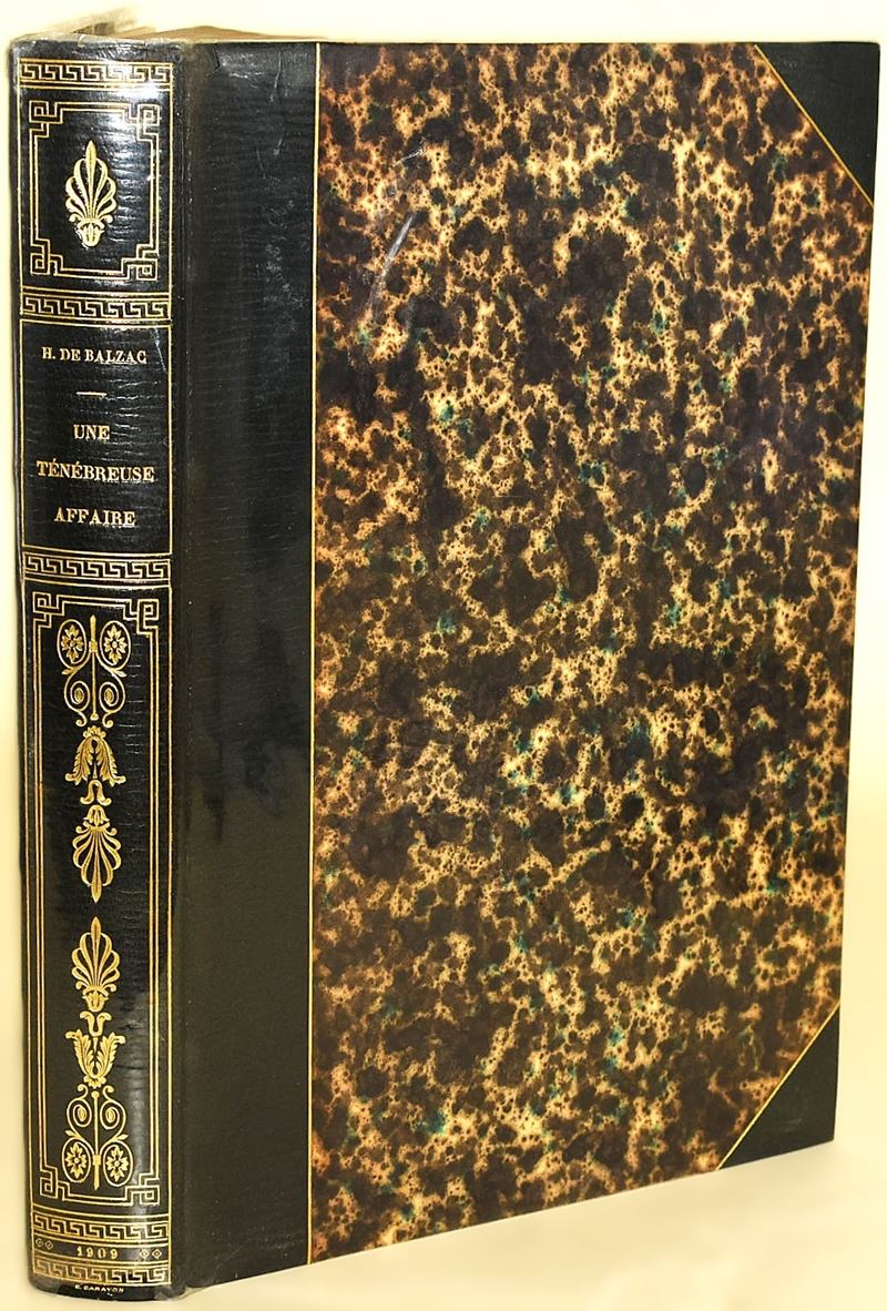 de Balzac, Honoré: Une Ténébreuse Affaire, 1909 - n. 126/300