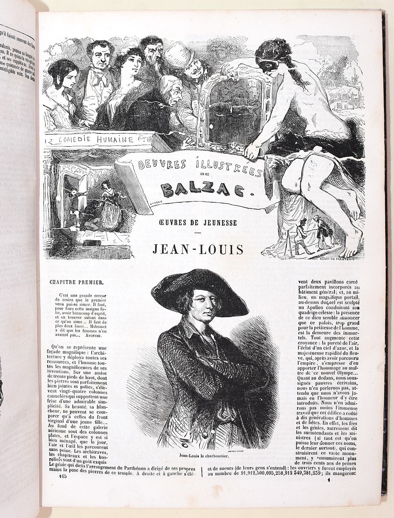 de Balzac, Honoré: Œuvres de jeunesse de Balzac illustrés, 1868 - Parte 1-2