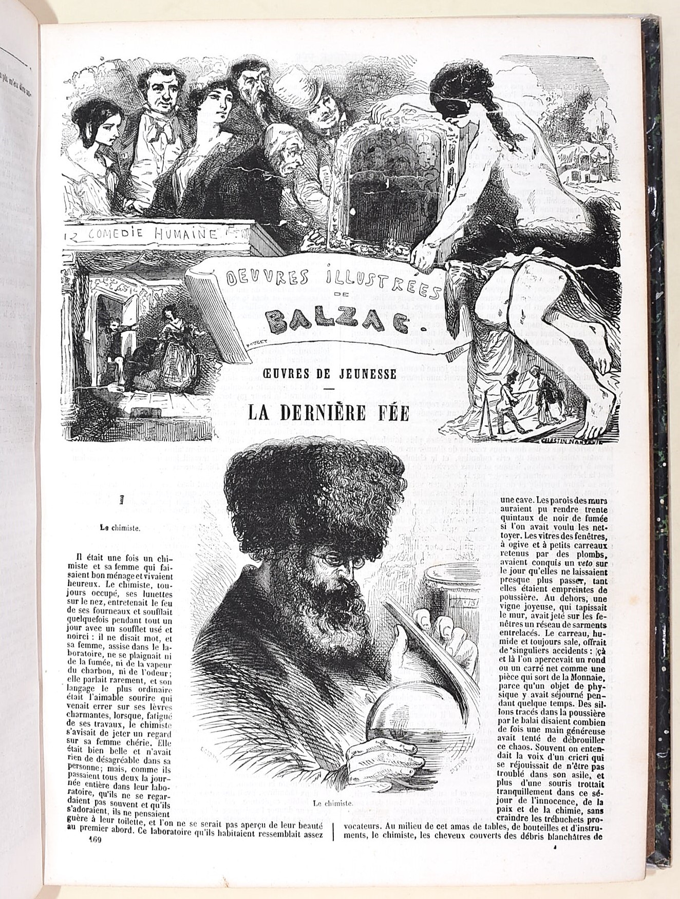 de Balzac, Honoré: Œuvres de jeunesse de Balzac illustrés, 1868 - Parte 1-2