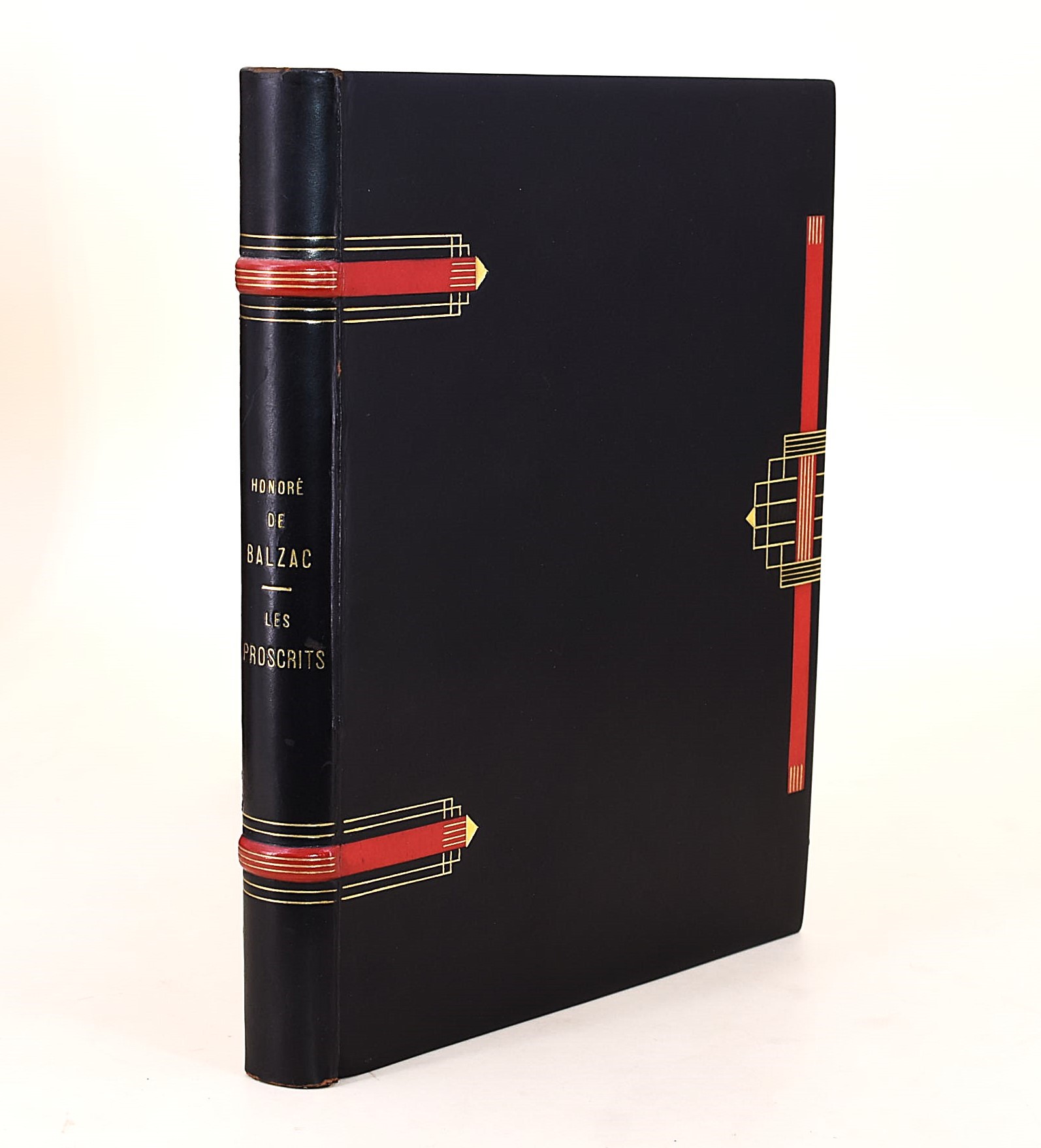 [Legatura - M.-M.Regard] de Balzac, Honoré: Les Proscrits, 1905 - n. 32/225