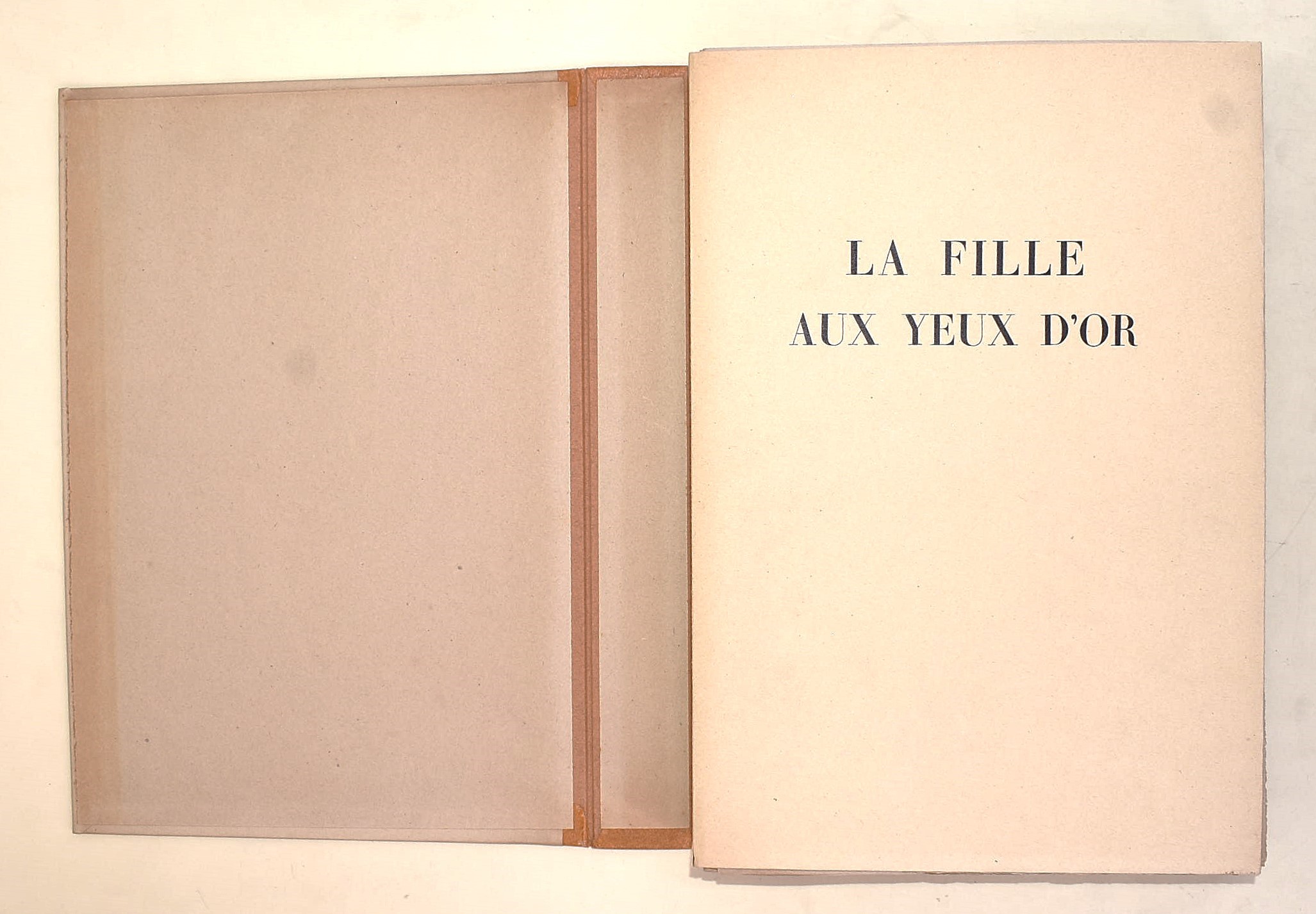 de Balzac, Honoré: La fille aux yeux d'or, 1946 - n. 572/700