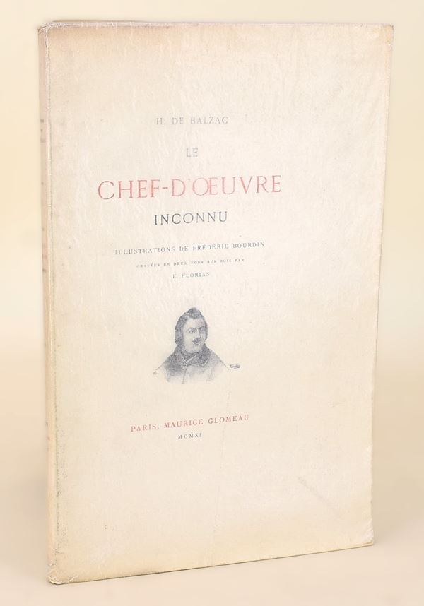 [iniziali e nota autografa Glomeau] de Balzac, Honoré: Chef-D'Œuvre, 1911 - n. 2/500