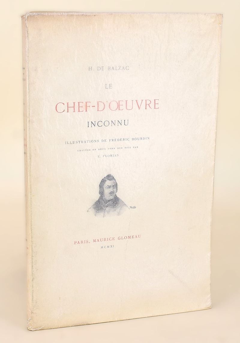 [iniziali e nota autografa Glomeau] de Balzac, Honoré: Chef-D'Œuvre, 1911 - n. 2/500
