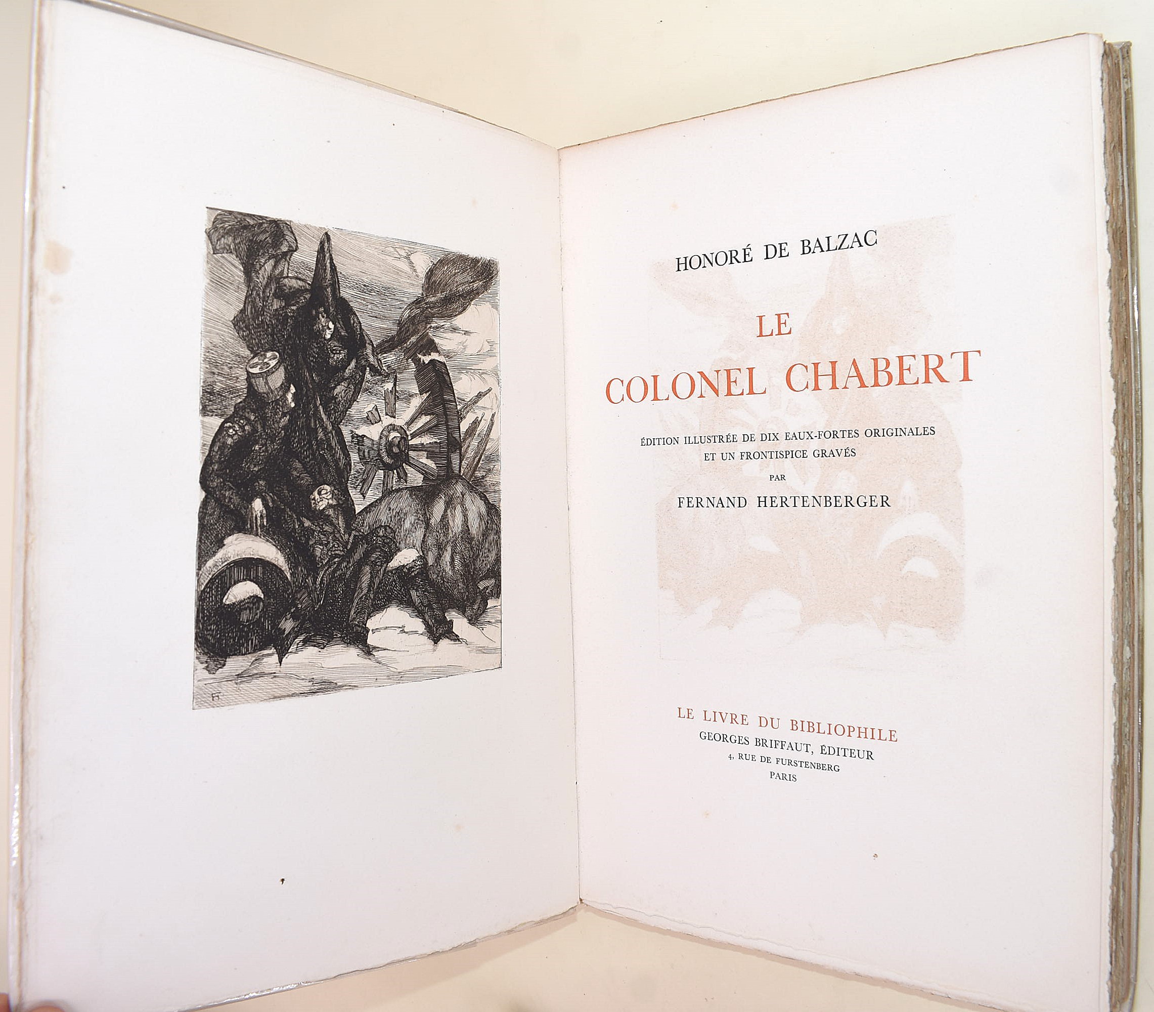 de Balzac, Honoré: Le Colonel Chabert, 1929 - n. 336/500