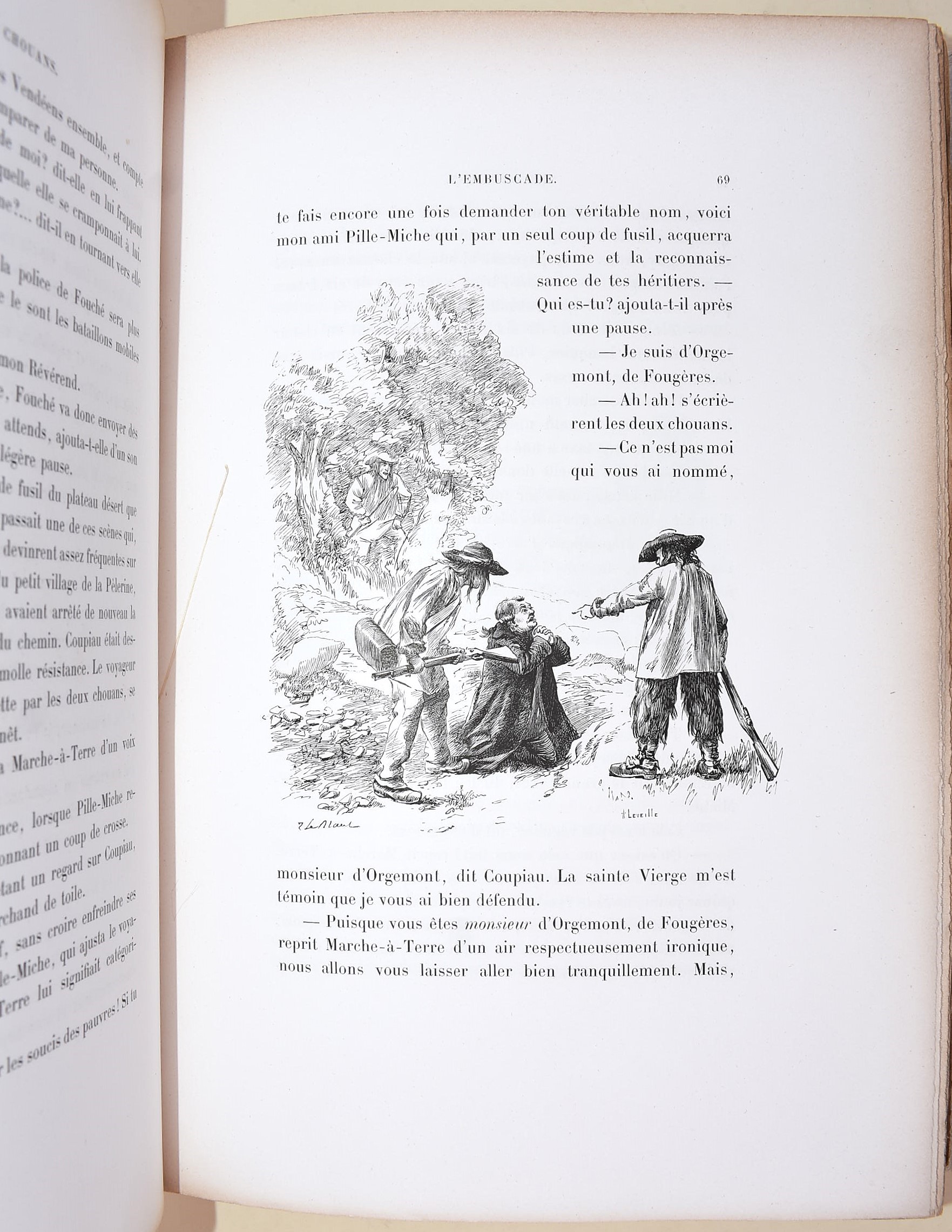 de Balzac, Honoré: Les Chouans, 1889
