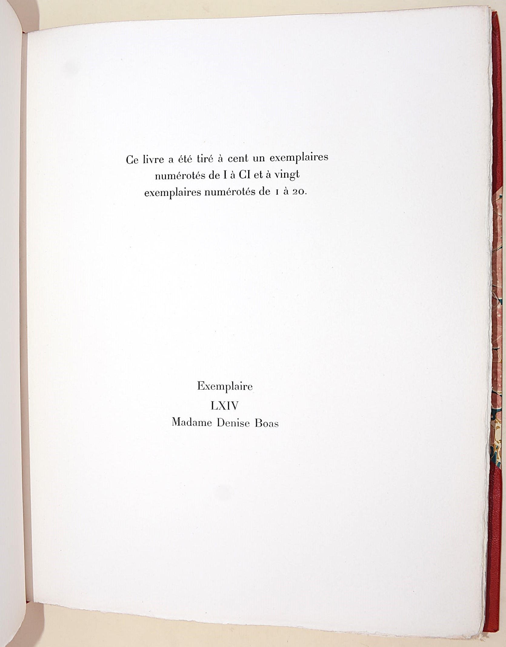 L’Interdiction, 1967 - n. LXVI/121