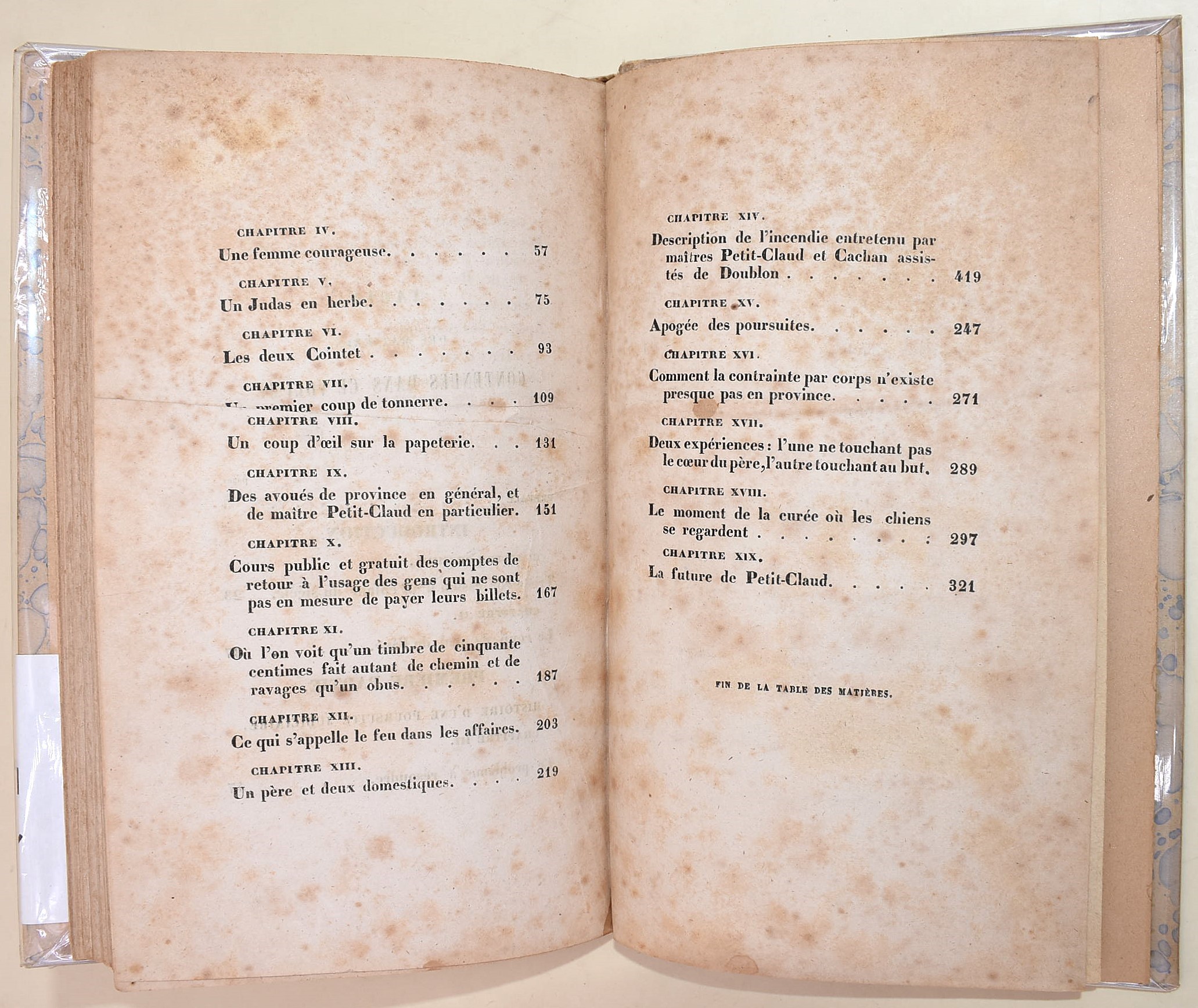 Honoré de Balzac, David Séchard, 1843