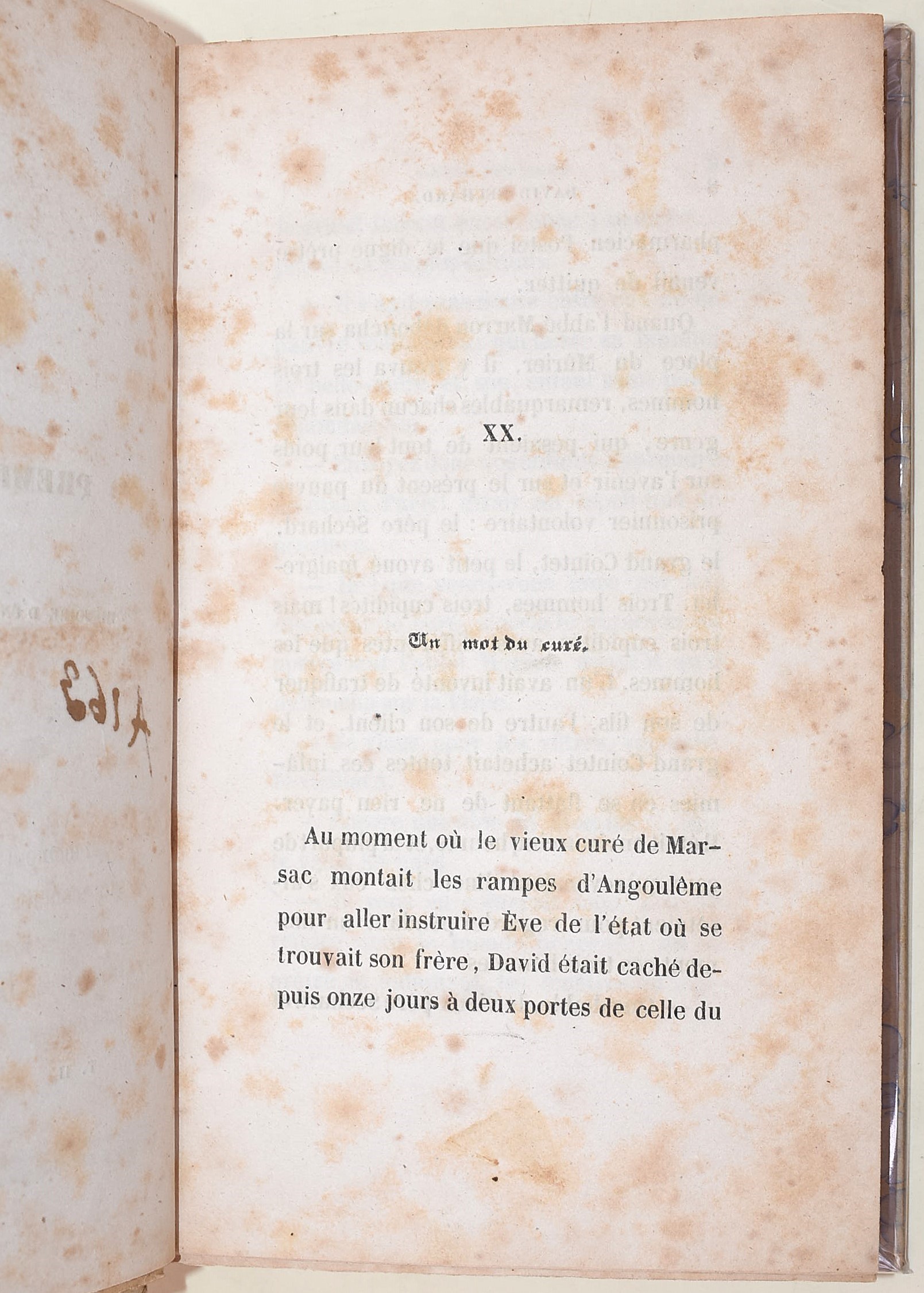 Honoré de Balzac, David Séchard, 1843