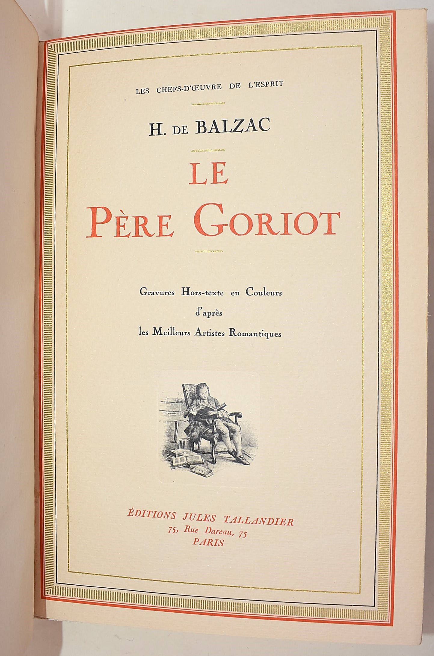 de Balzac, Honoré: Le Père Goriot, 1930