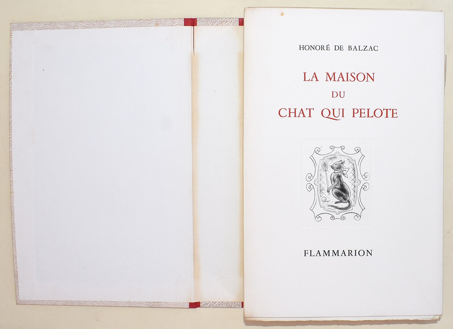 de Balzac, Honoré: La Maison du chat qui pelote, 1949 - Ad Personam