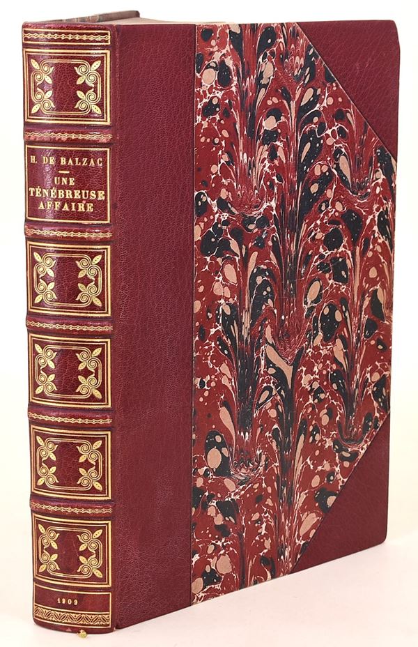 de Balzac, Honoré: Une Ténébreuse Affaire, 1909 - n.72/300
