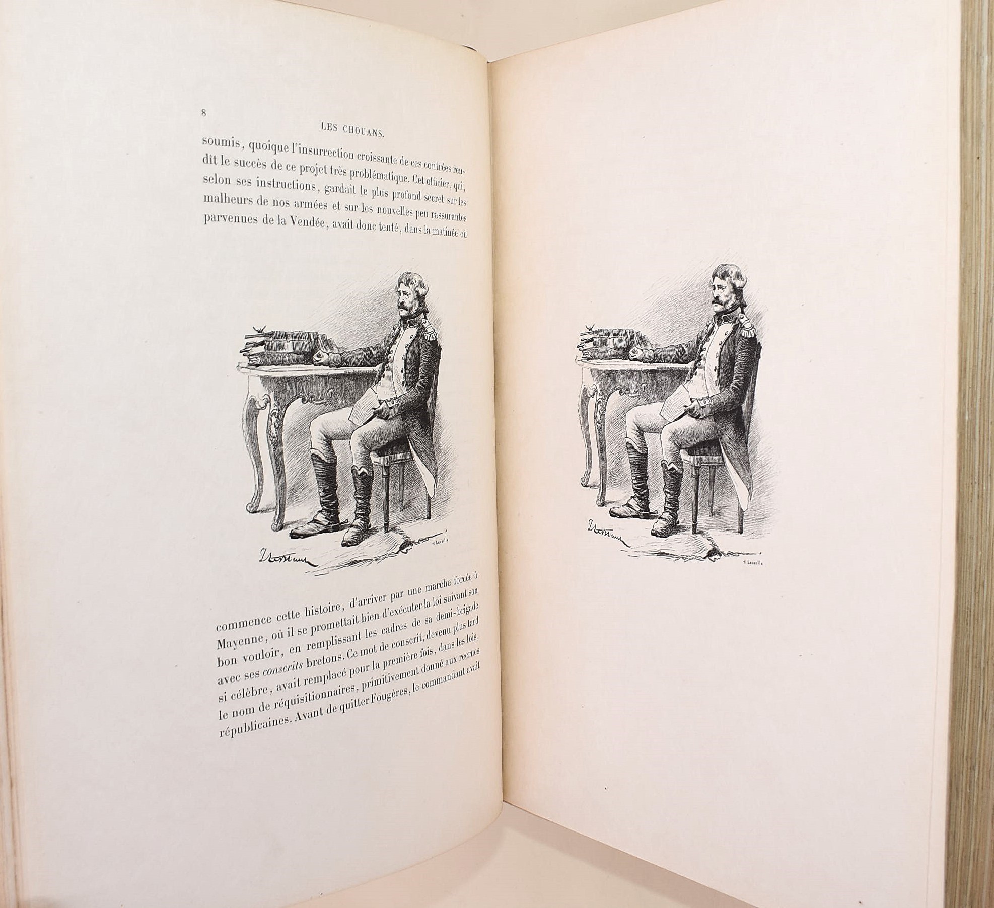 de Balzac, Honoré, Les Chouans (Esemplare n. 7/110), Parigi 1889-1890