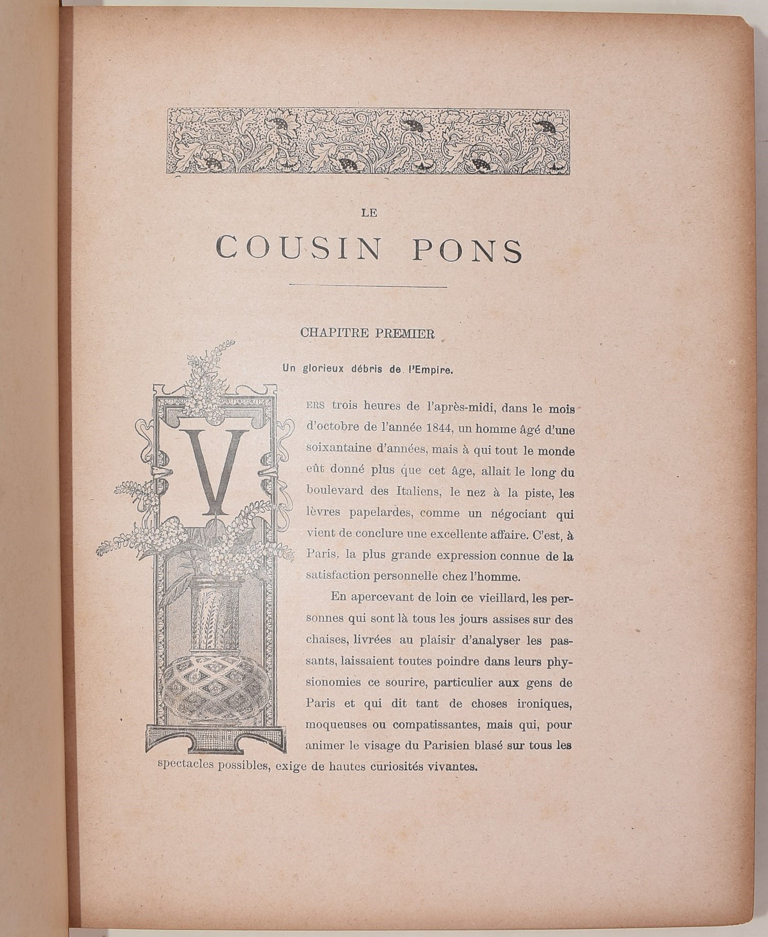 de Balzac, Honoré: Le Cousin Pons (non datato, primo '900)