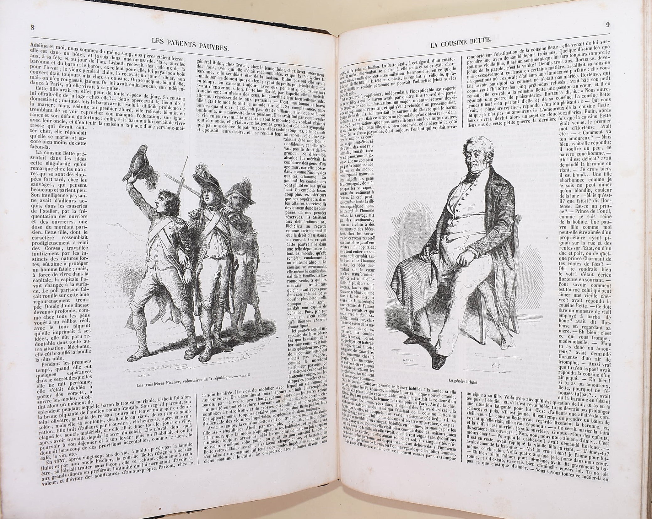 de Balzac, Honoré: Comedie humaine - Œuvres illustrées de Balzac (1860 circa)