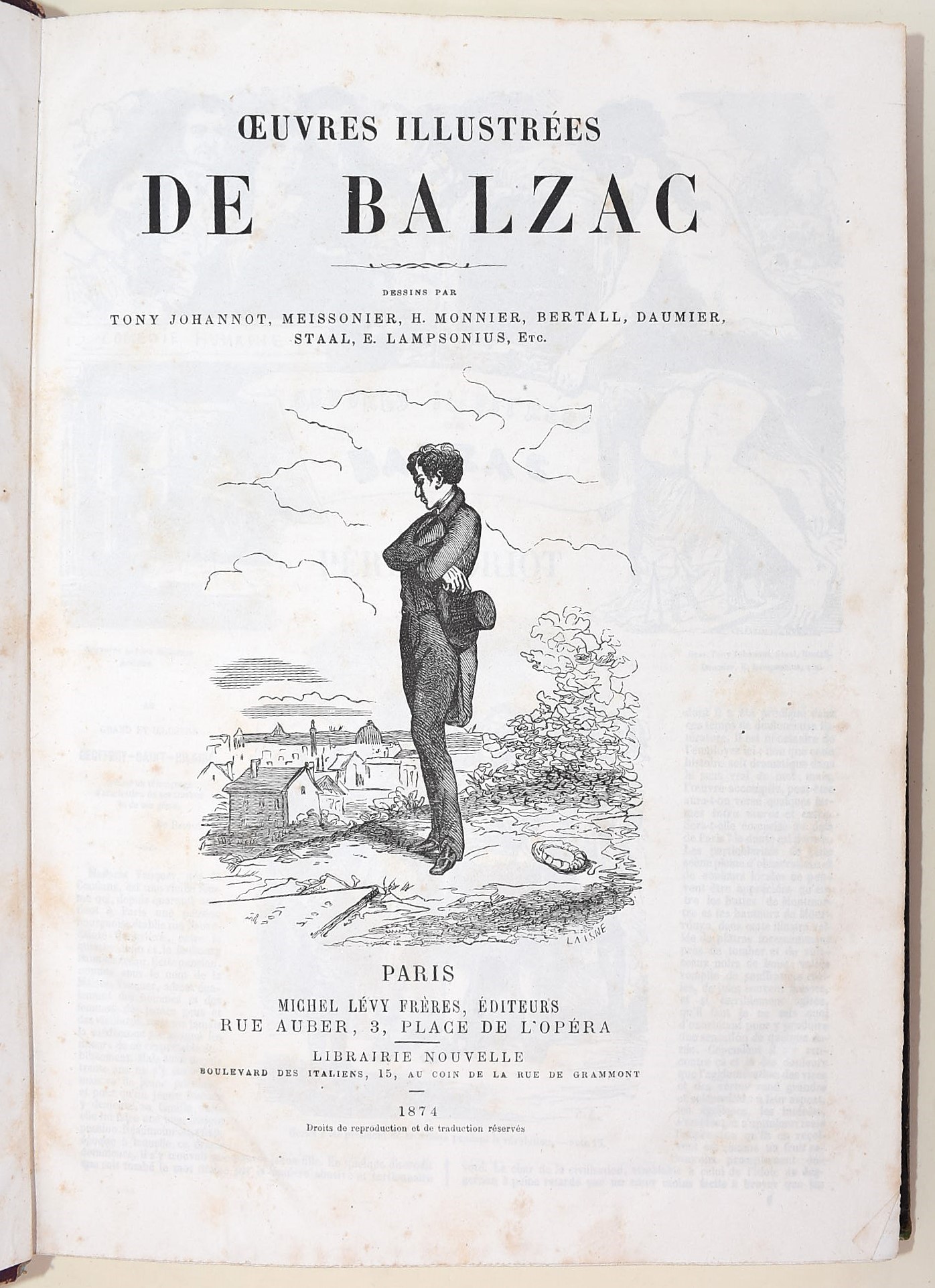 de Balzac, Honoré: Œuvres illustrées de Balzac, 1867-1874