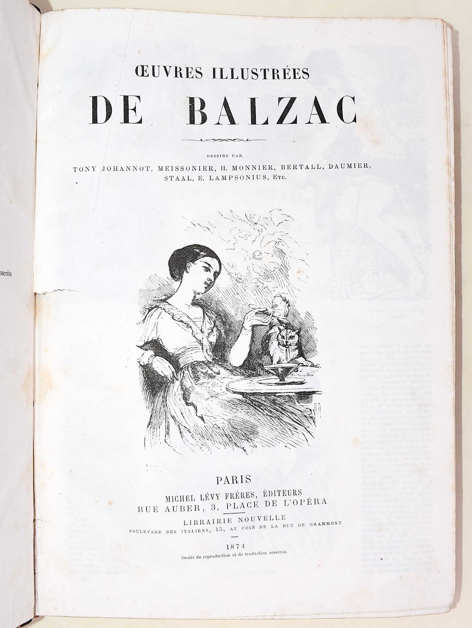 de Balzac, Honoré: Œuvres illustrées de Balzac, 1867-1874
