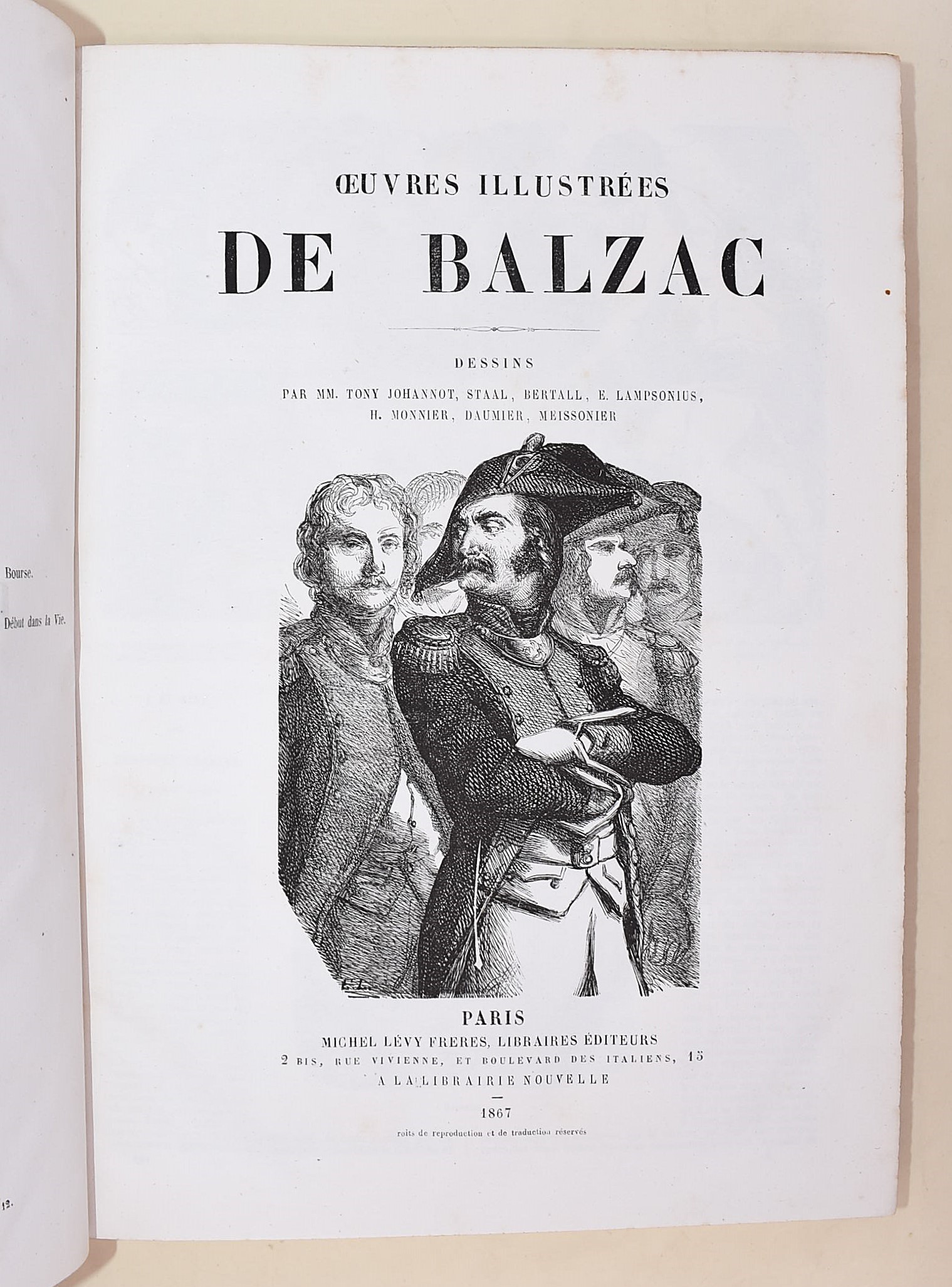 de Balzac, Honoré: Œuvres illustrées de Balzac, 1867-1874
