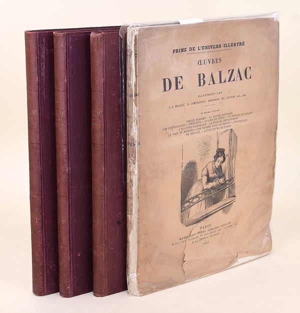 de Balzac, Honoré: Œuvres illustrées de Balzac, 1867, 1874