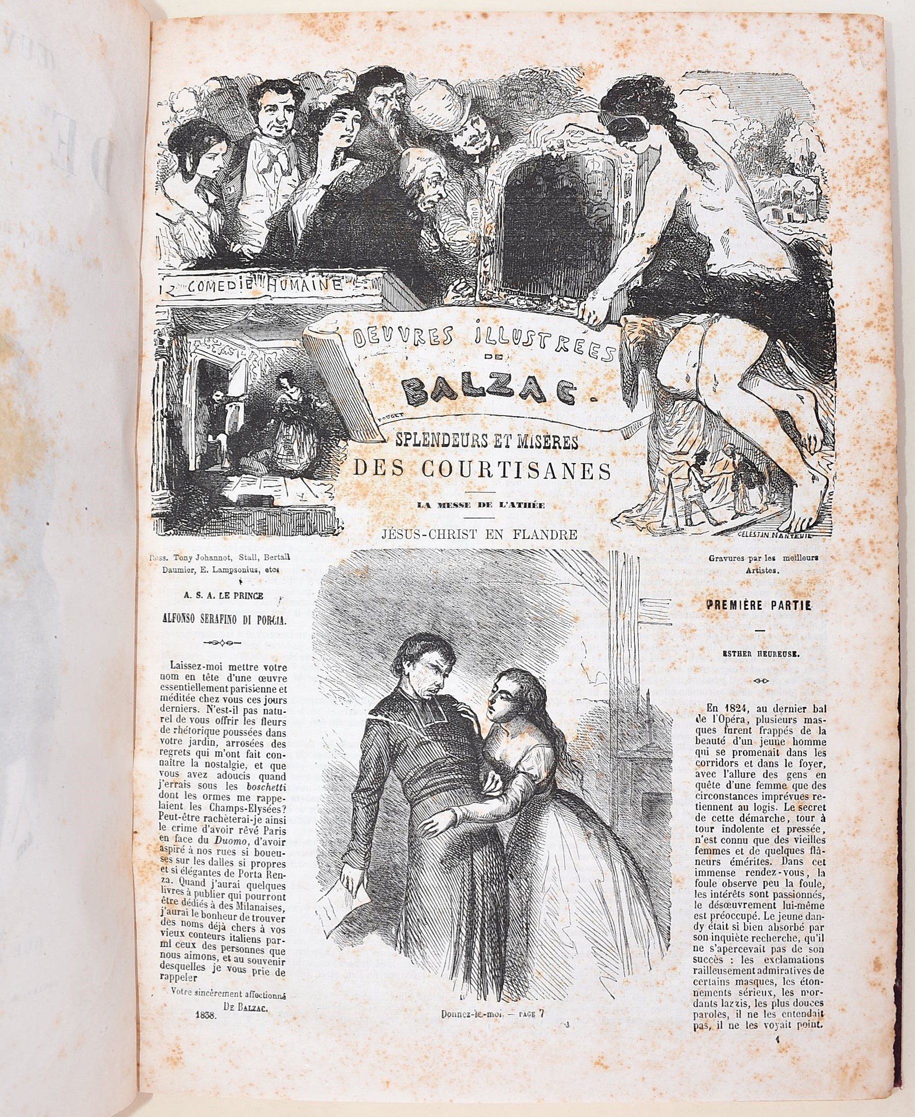 de Balzac, Honoré: Œuvres illustrées de Balzac, 1867, 1874