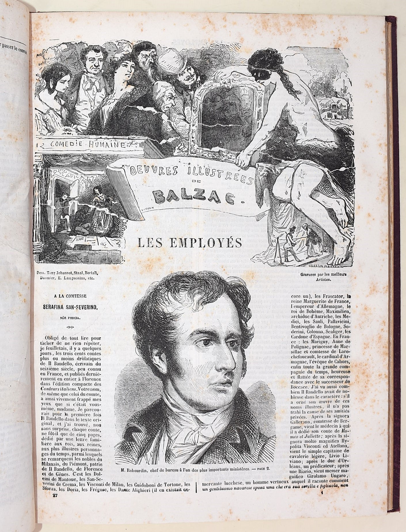 de Balzac, Honoré: Œuvres illustrées de Balzac, 1867, 1874
