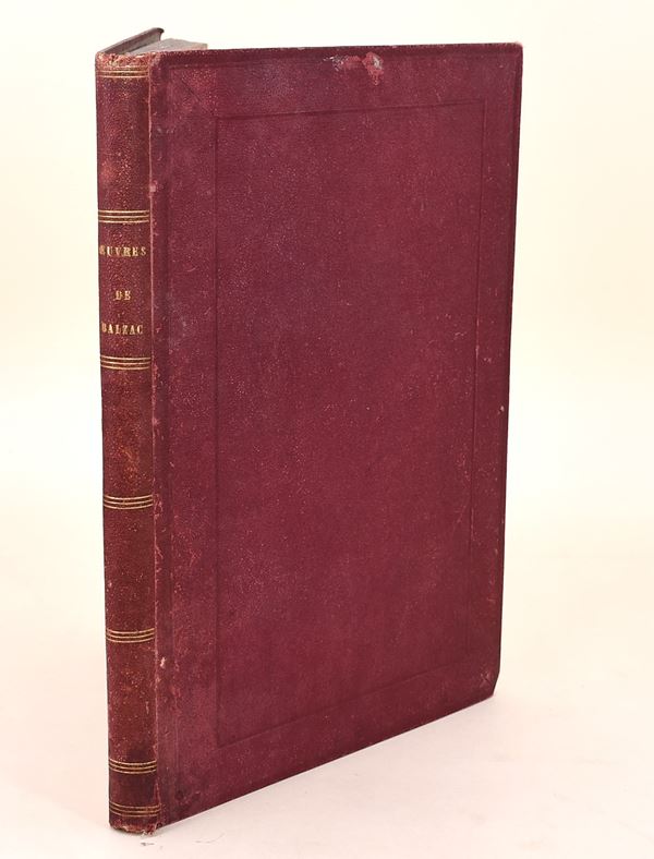 de Balzac, Honoré: Œuvres illustrées de Balzac, 1852