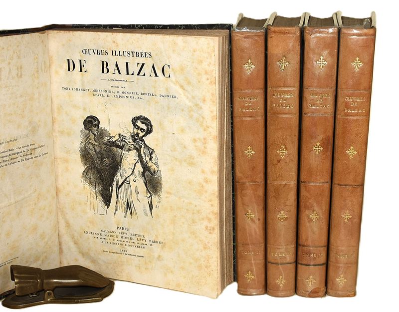 de Balzac, Honoré: Œuvres illustrées de Balzac, 1867-1879