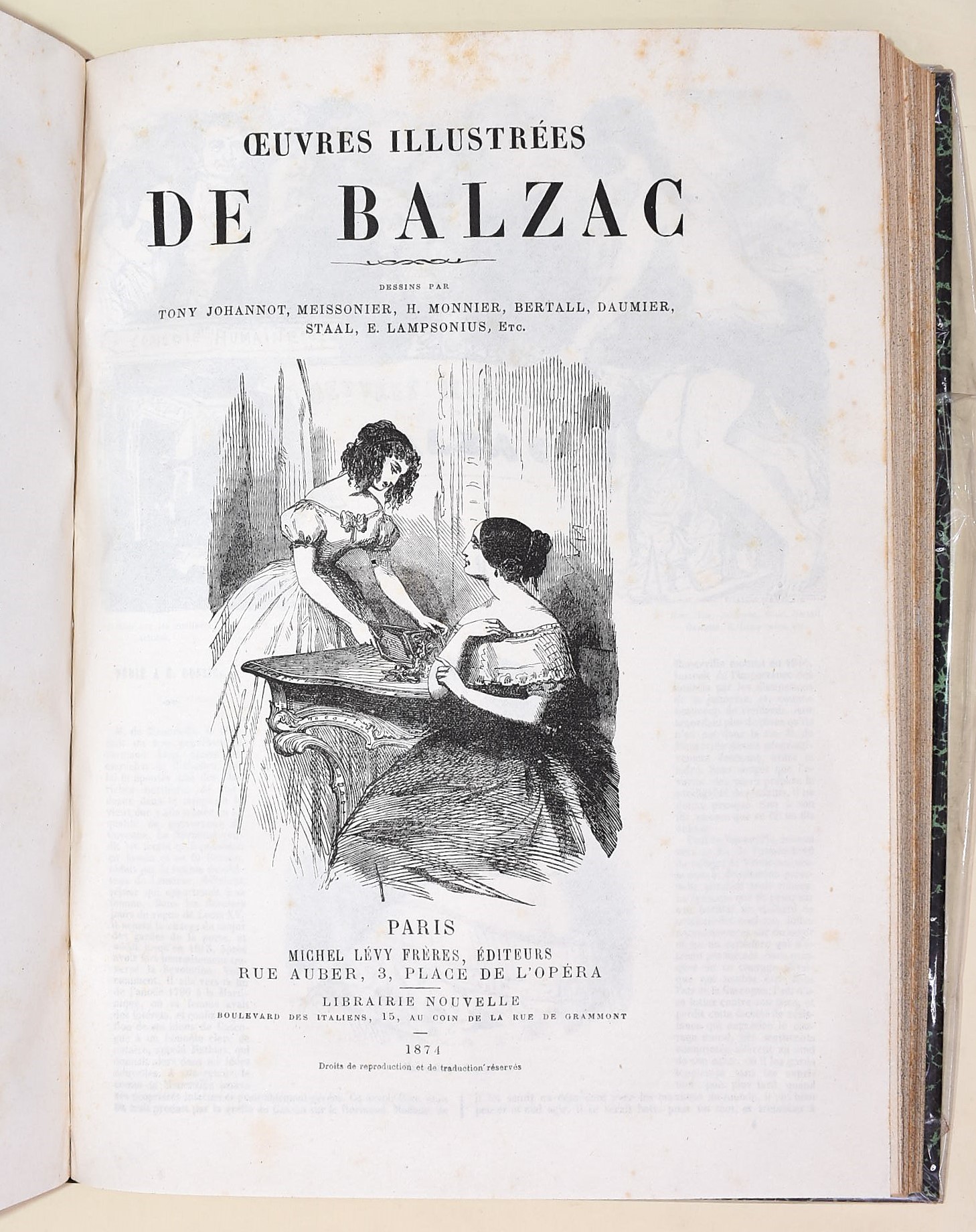 de Balzac, Honoré: Œuvres illustrées de Balzac, 1867-1879