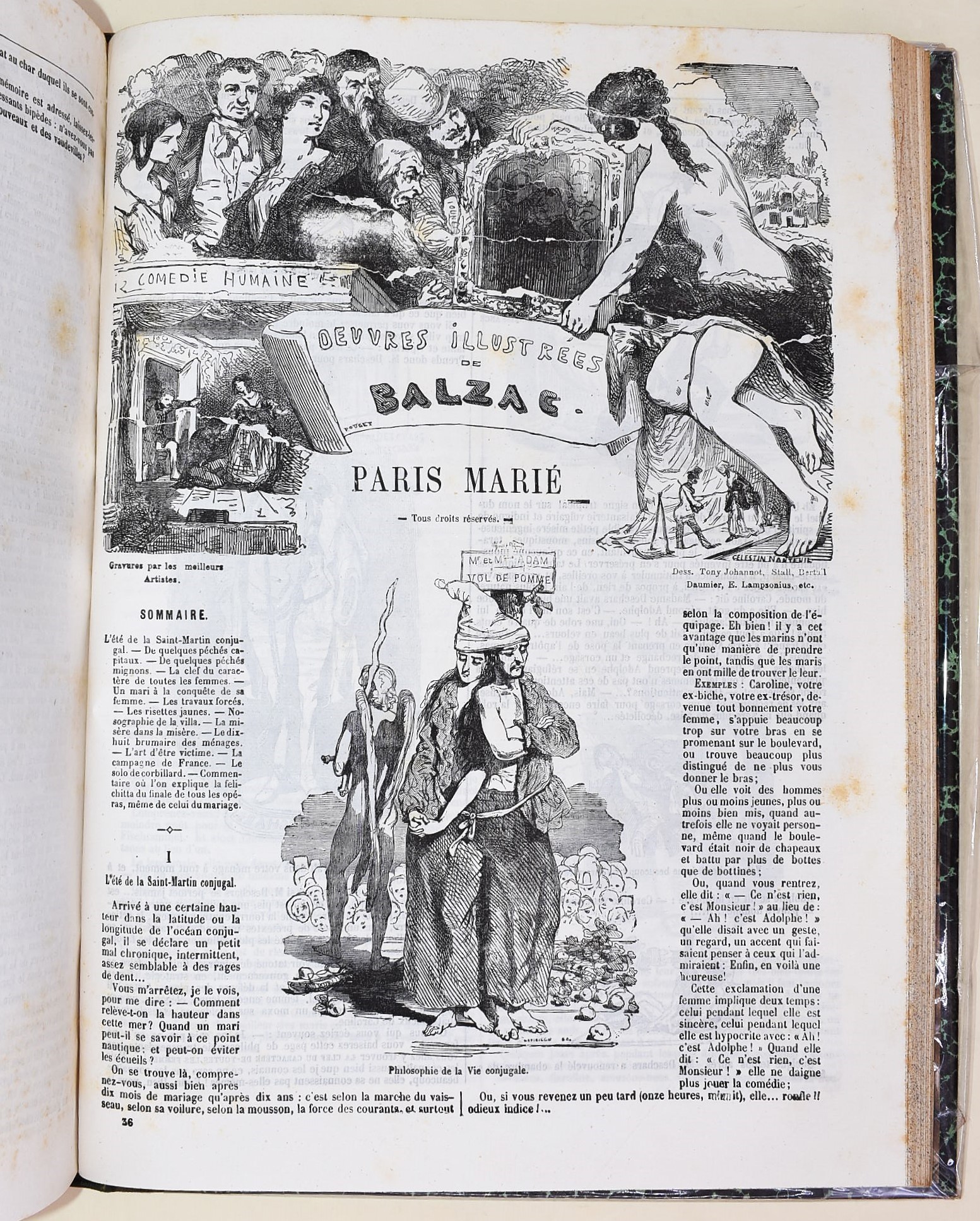 de Balzac, Honoré: Œuvres illustrées de Balzac, 1867-1879