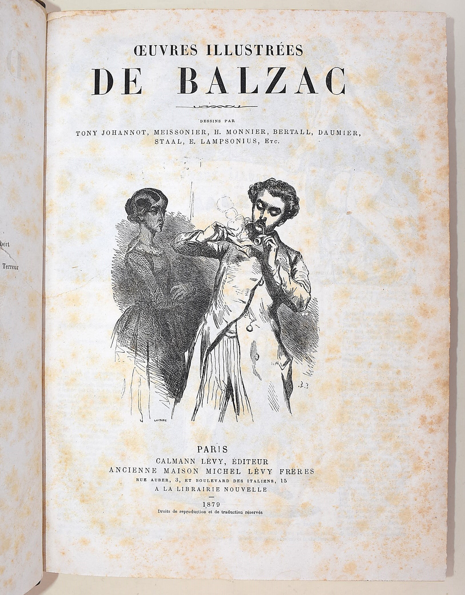 de Balzac, Honoré: Œuvres illustrées de Balzac, 1867-1879