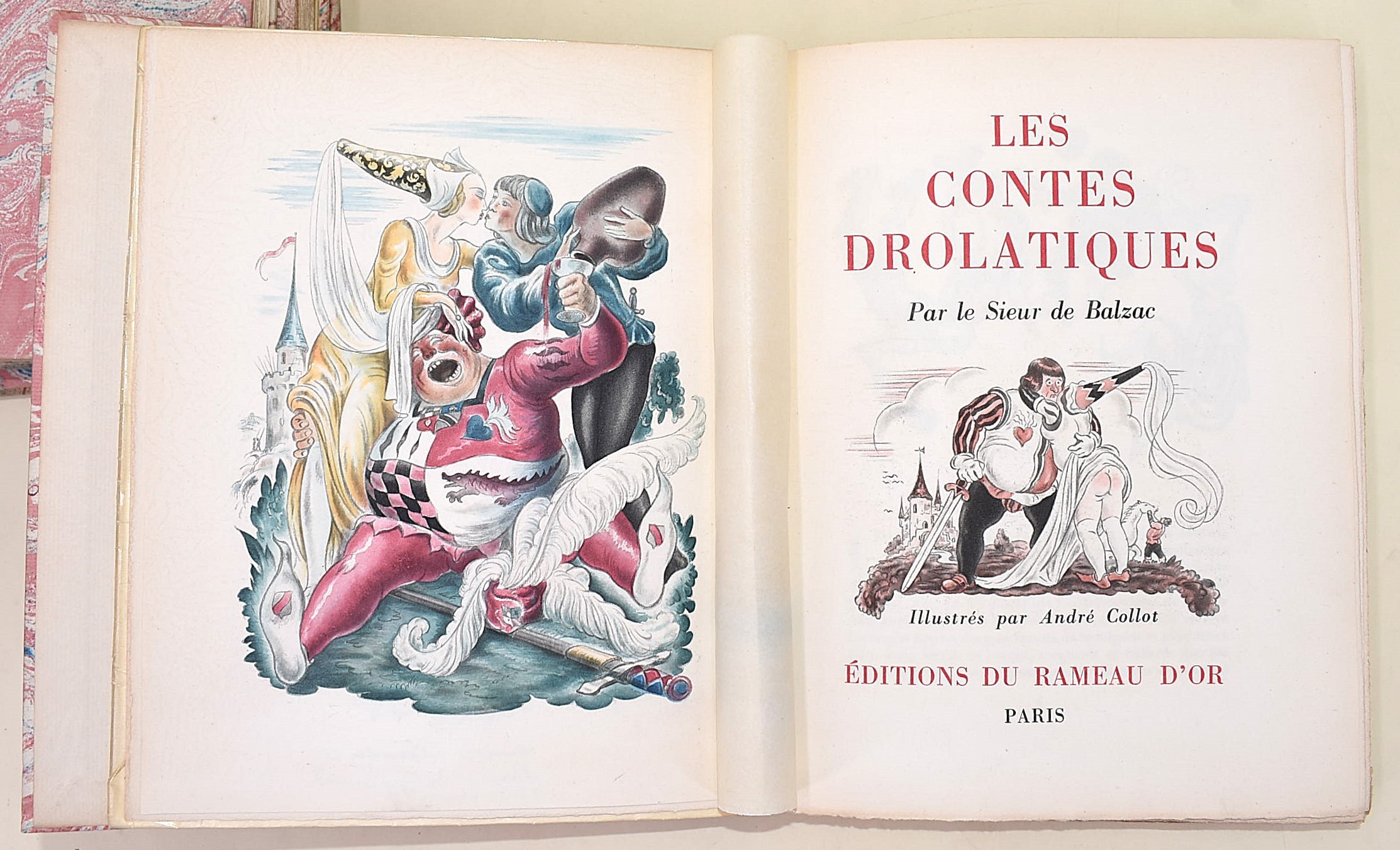 [Disegno - André Collot] de Balzac, Honoré: Les Contes Drolatiques par le Sieur de Balzac 68/438,...