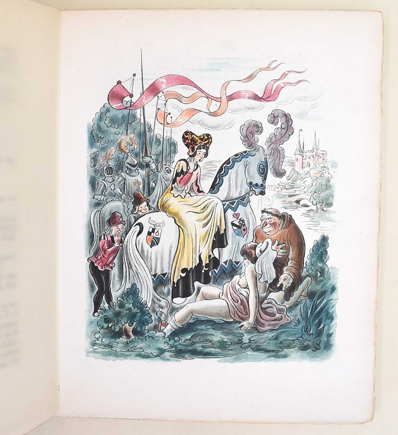 [Disegno - André Collot] de Balzac, Honoré: Les Contes Drolatiques par le Sieur de Balzac 68/438,...