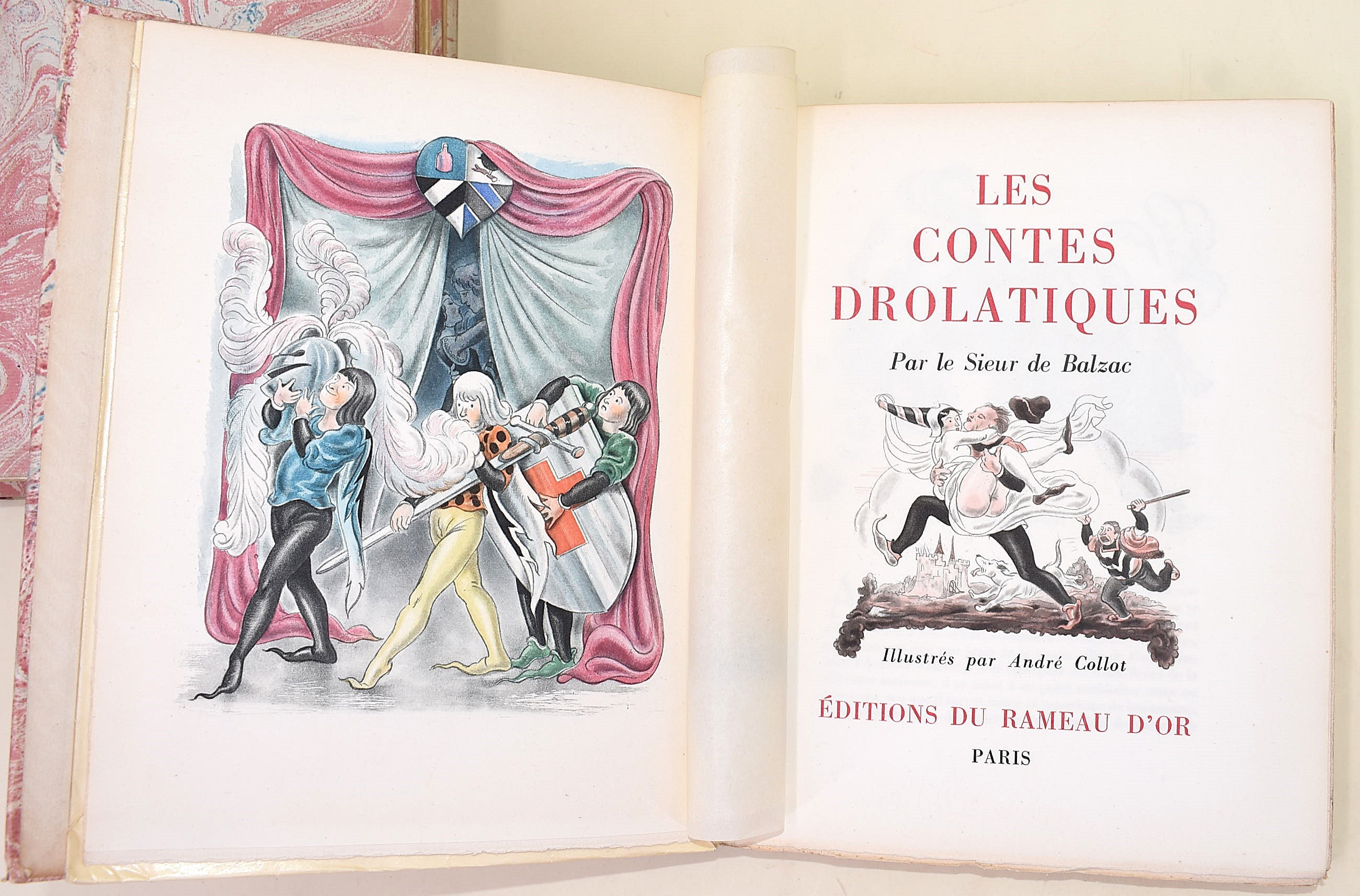 [Disegno - André Collot] de Balzac, Honoré: Les Contes Drolatiques par le Sieur de Balzac 68/438,...