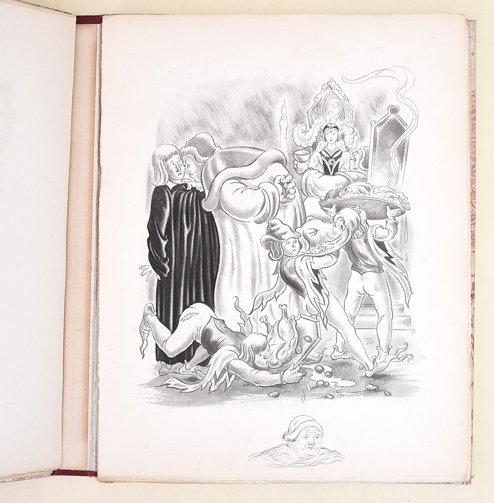 [Disegno - André Collot] de Balzac, Honoré: Les Contes Drolatiques par le Sieur de Balzac 68/438,...