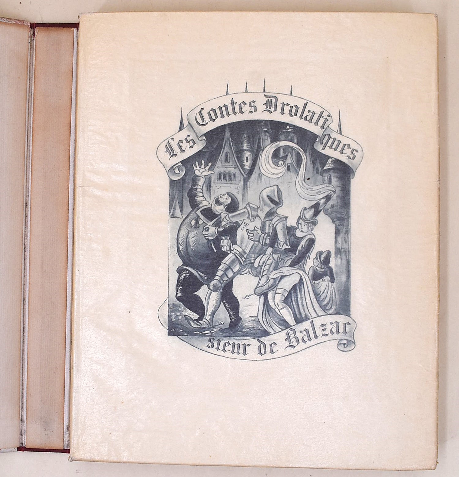 [Disegno - André Collot] de Balzac, Honoré: Les Contes Drolatiques par le Sieur de Balzac 68/438,...