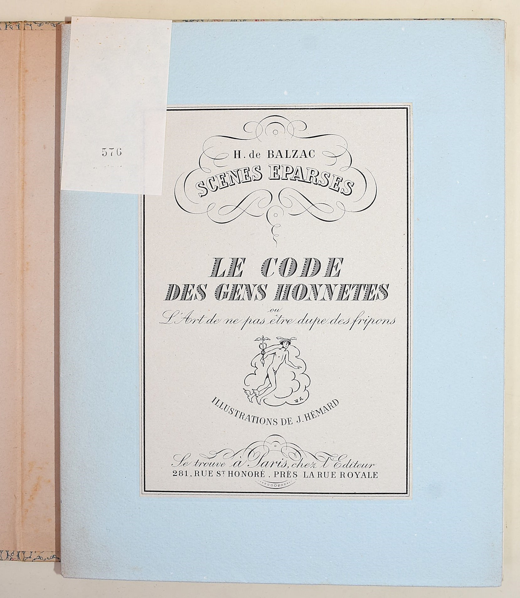 de Balzac, Honoré: Scenes Eparses, 1944 - n. 339/800
