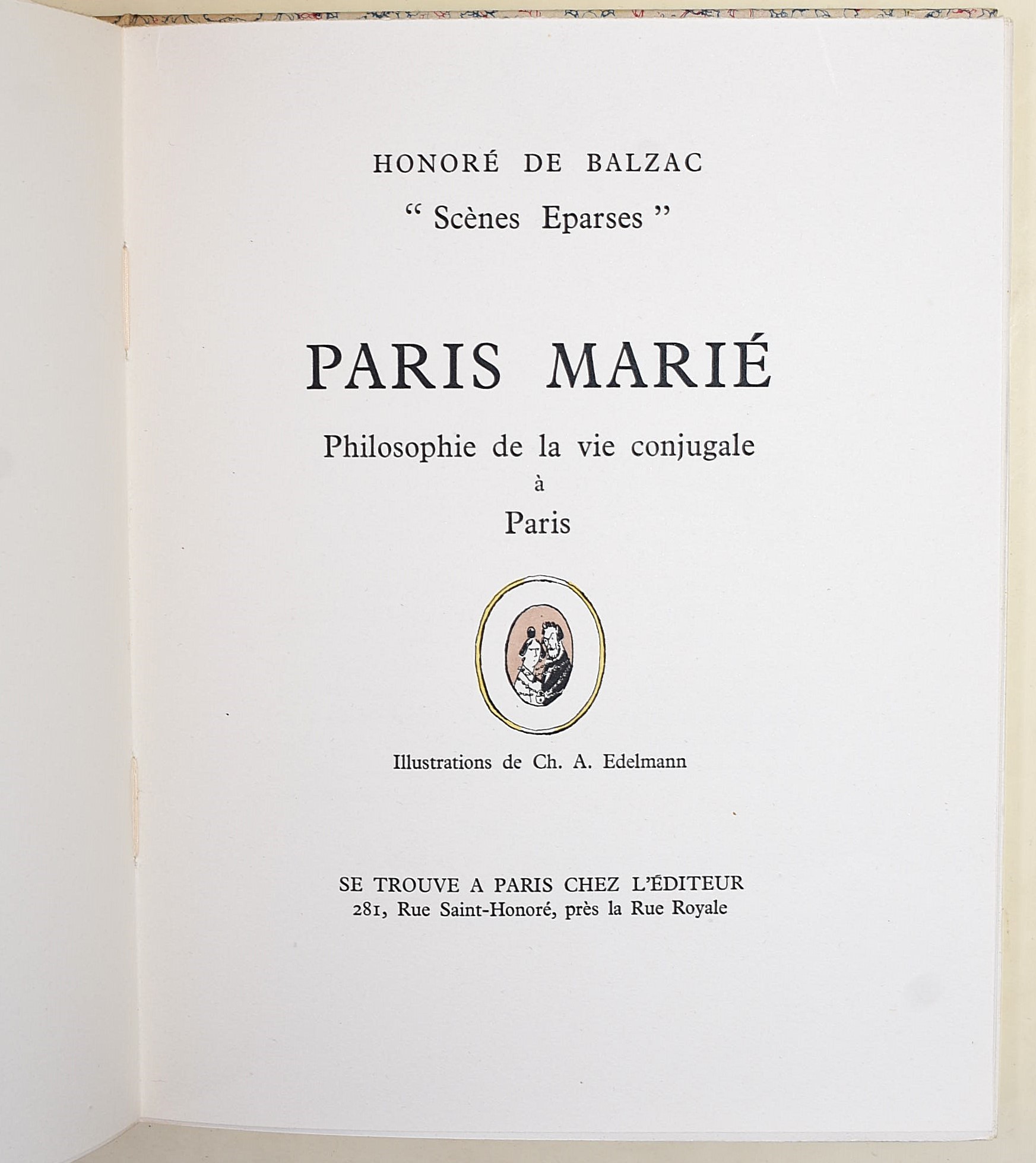 de Balzac, Honoré: Scenes Eparses, 1944 - n. 339/800