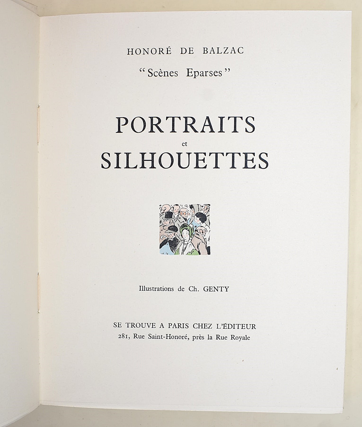 de Balzac, Honoré: Scenes Eparses, 1944 - n. 339/800