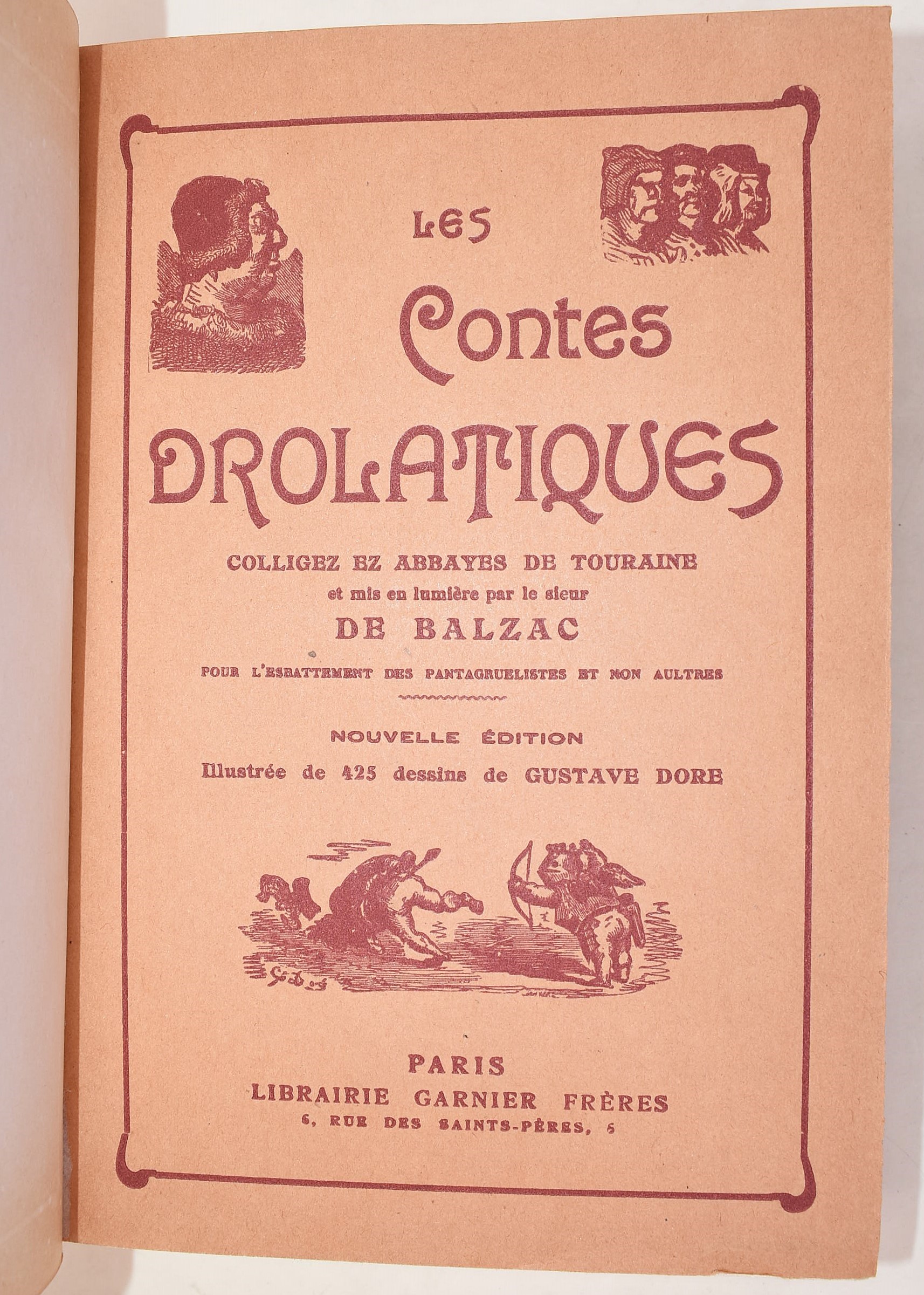 de Balzac, Honoré: Les Contes Drolatiques, 1926