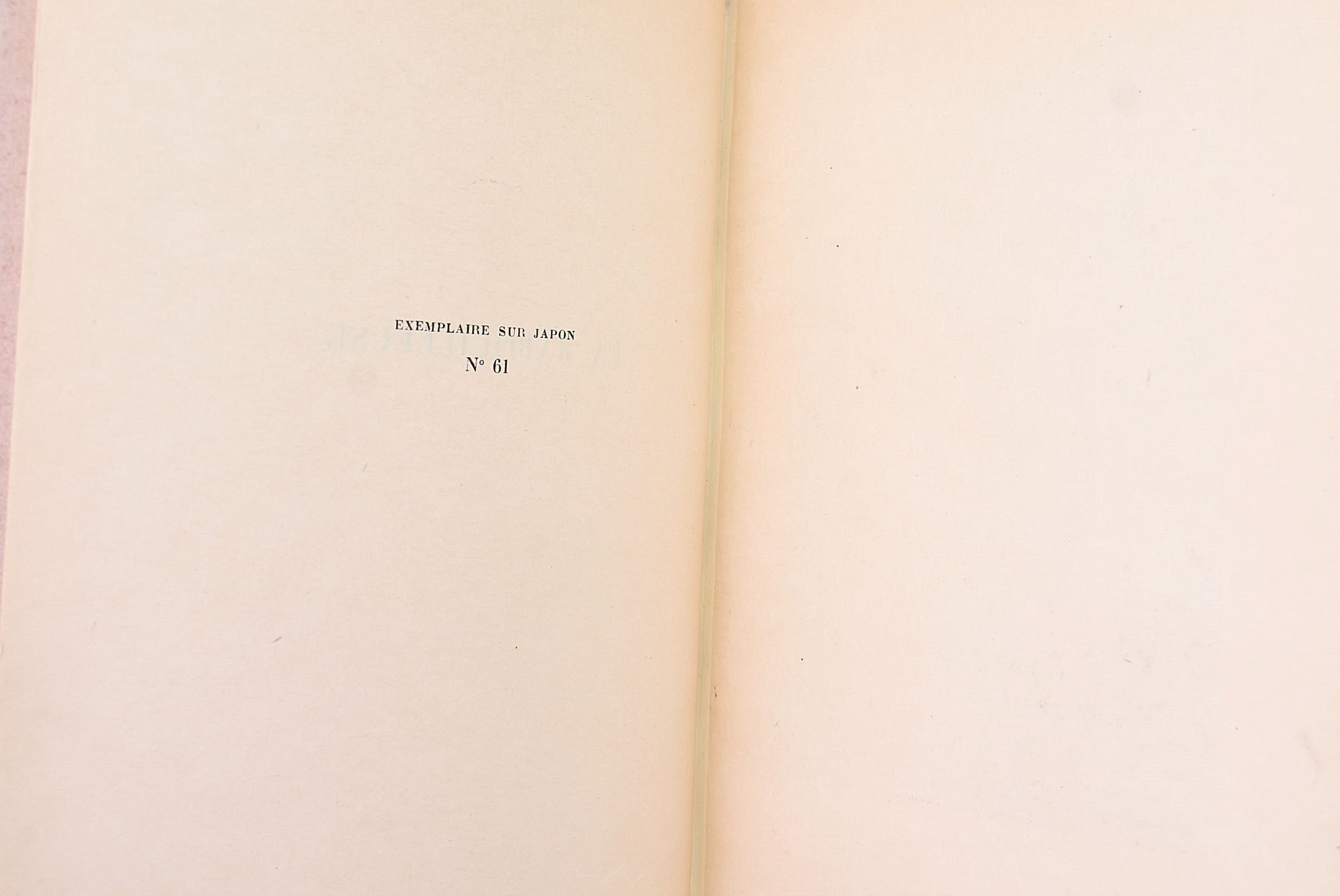 Honoré de Balzac, La Rabouilleuse, edizione limitata n. 61/1000, 1931