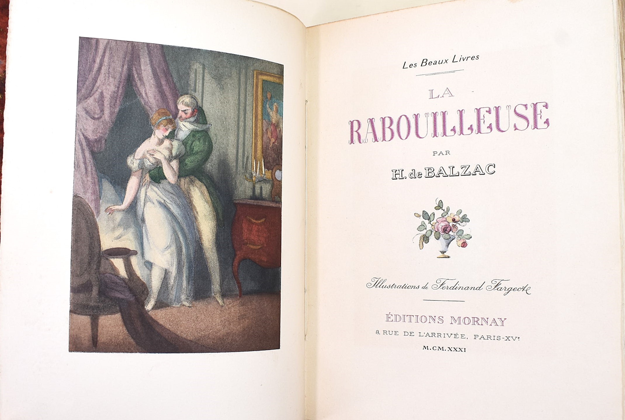 de Balzac, Honoré: La Rabouilleuse, 1931 n. 611/1000