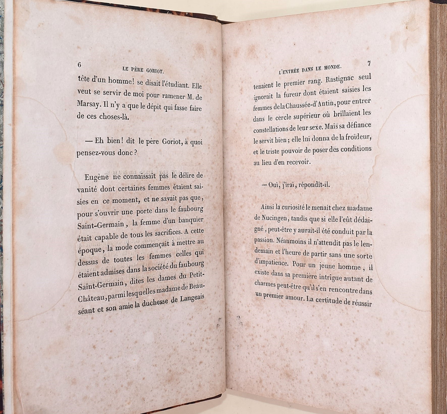 de Balzac, Honoré: Le Père Goriot, 1835