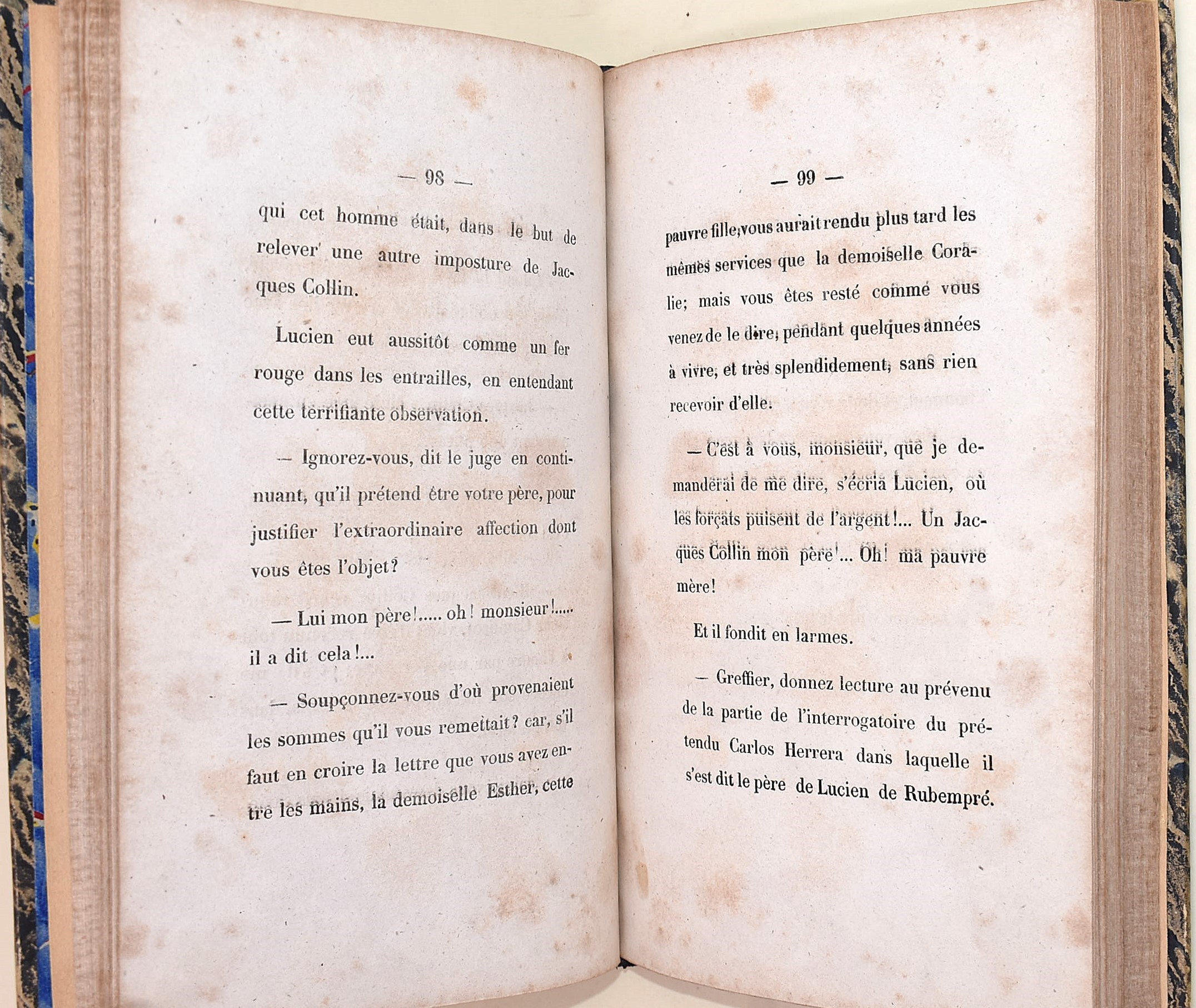 de Balzac, Honoré: Un Drame dans les Prisons, 1847
